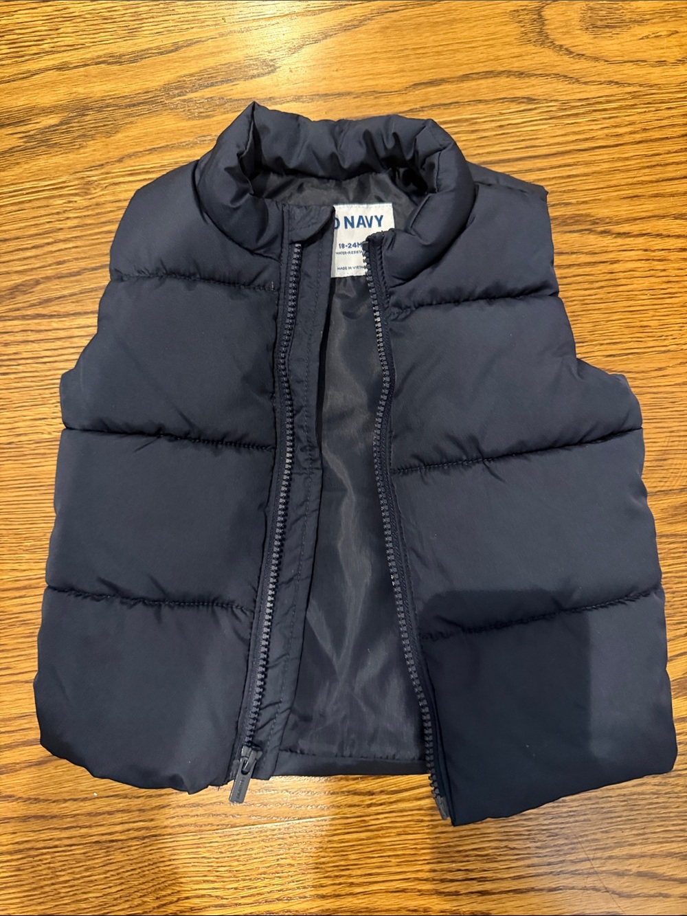 Old Navy Dark Navy Puffer Vest for Kids